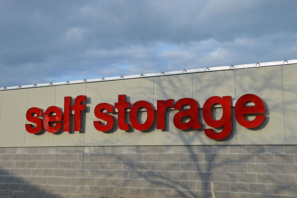 Self Storage Channel Letters