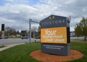 Trustone Bank Monument Sign