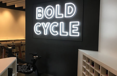 Bold Cycle Electrical Sign