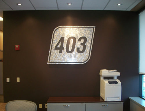 403 Routed Metal Reception