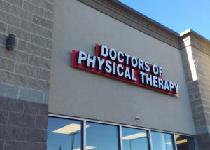 doctors of physical therapy business sign