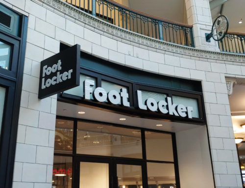 Foot Locker Channel Letters & Wayfinding