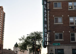 plaza hotel sign