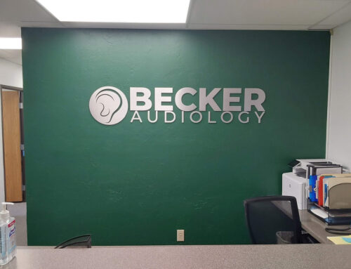 Becker Audiology Dimensional Logo