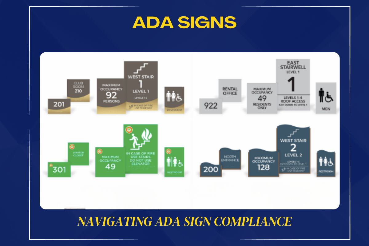 ADA Signage information