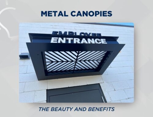 The Beauty and Benefits of Metal Canopies by Milwaukee’s Innovative Signs