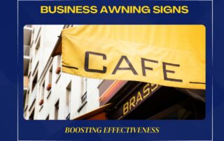 Business Awning Signs