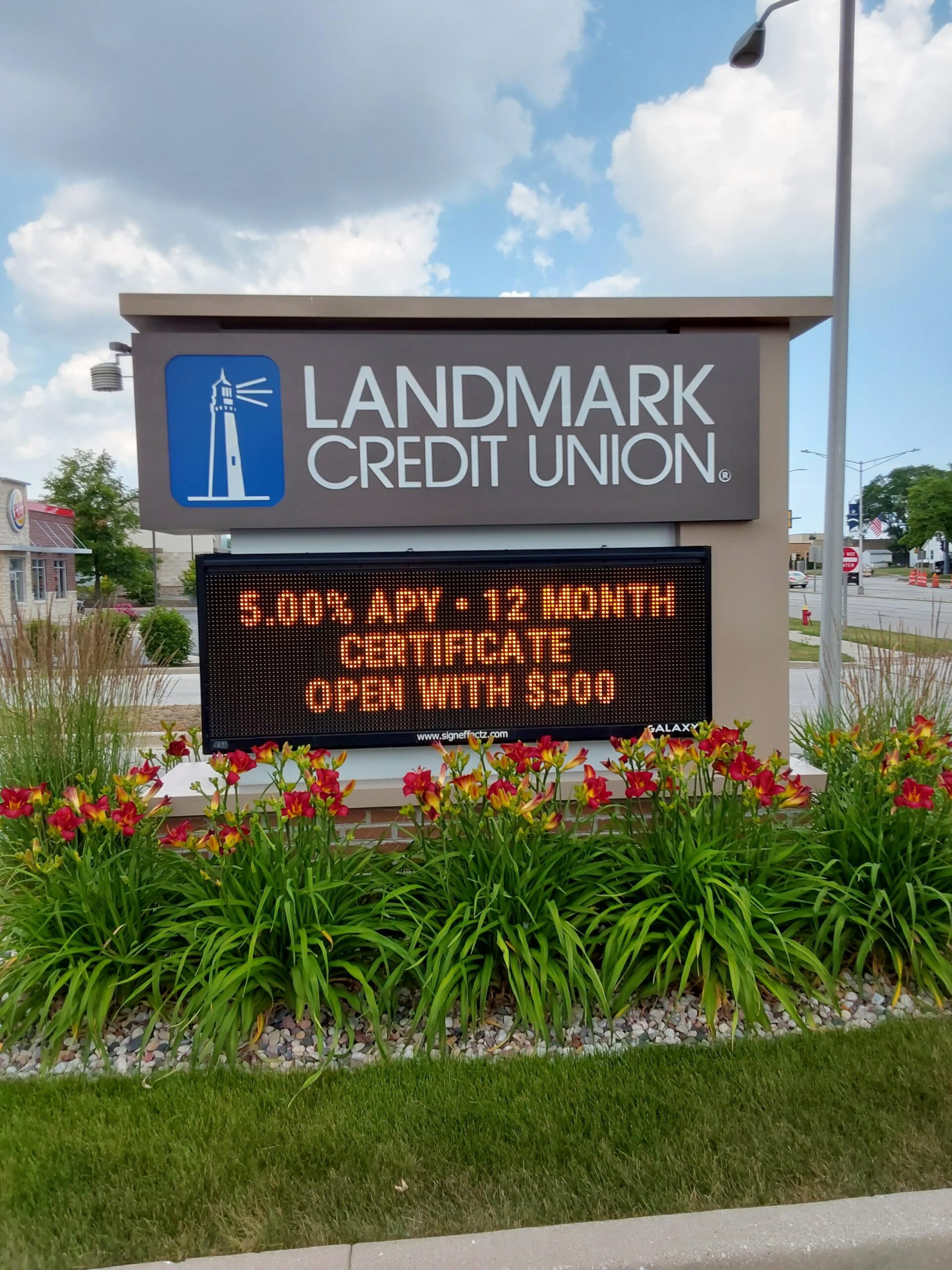Landmark Credit Union Monument
