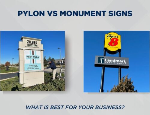 Monument Sign vs. Pylon Sign: Which is Right for Your Business?