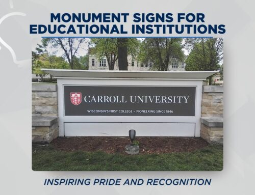 Monument Signs for Educational Institutions: Inspiring pride and recognition