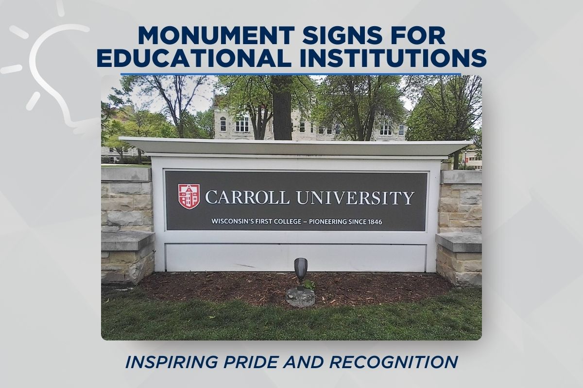 Monument Sign for Carroll University