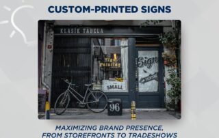 Image of a storefront for a sign painting shop.