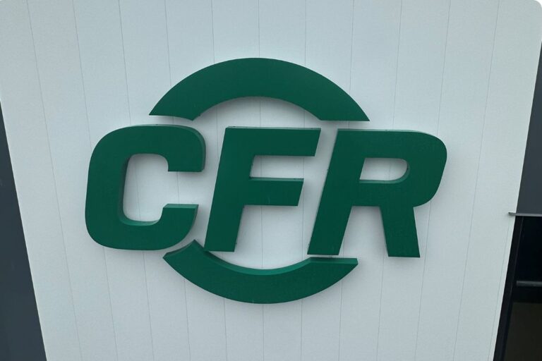 A dimensional Letter Sign for CFR