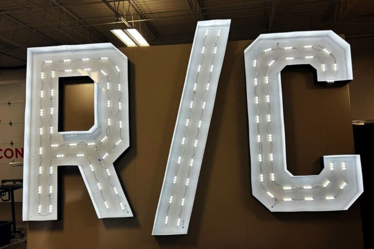 LED Signage for ReadyCrete
