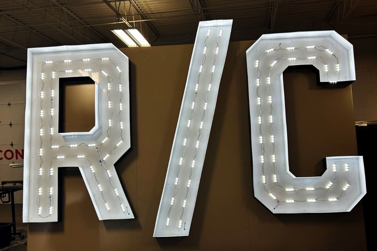 LED Signage for ReadyCrete