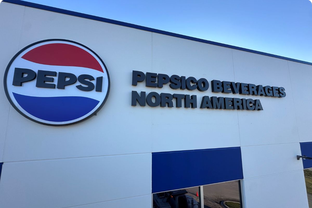 Signage rebrand for Pepsico